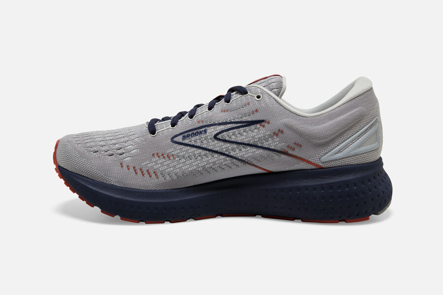 Brooks Glycerin 19 Road Loopschoenen Heren - Grijs/Zwart - 487532AJZ